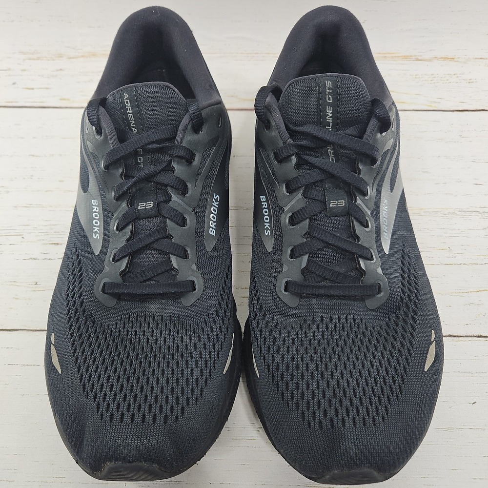 Brooks Adrenaline GTS 23 Shoes Mens 9.5 D Black Running Sneakers 1103911D020 - Picture 3 of 11